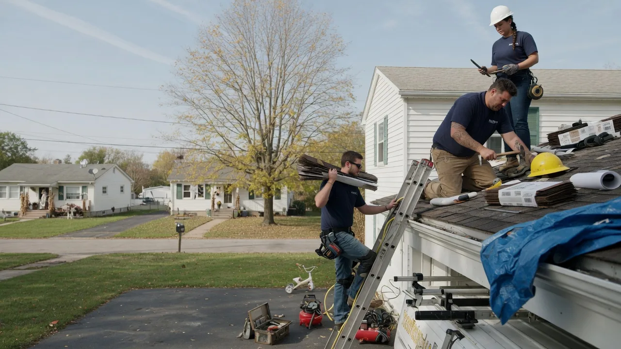 Local Roofing Contractors in Ambia, IN near me